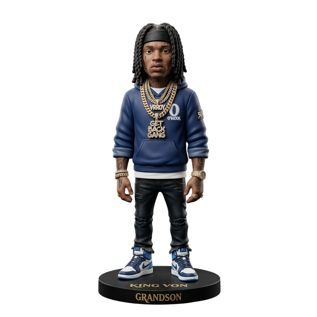 Mô hình rapper KING OF O-BLOCK - Hải Phúc Shop